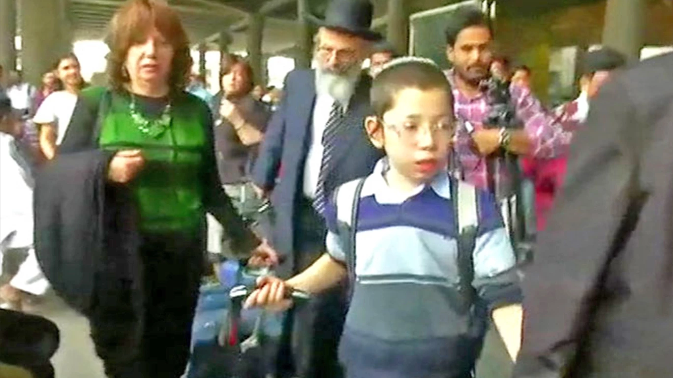 26/11 attack survivour Baby Moshe visits Mumbai for the first time after the incident